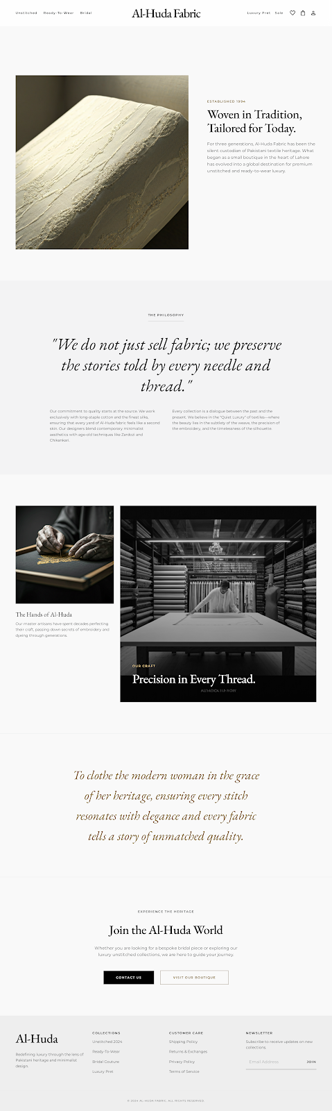 Brand Story